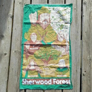 Vintage Robin  Hood Tea Towel